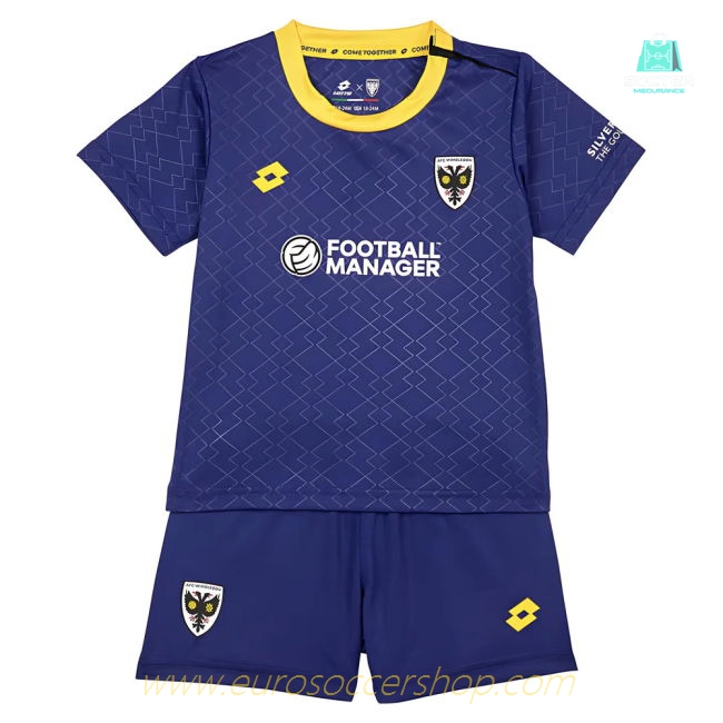 2025-2026 AFC Wimbledon Home Mini Kit