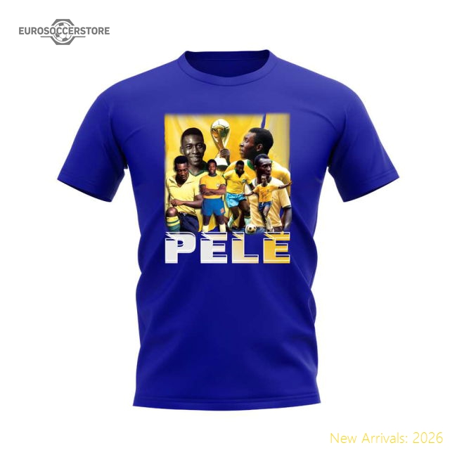 Pele Bootleg T-Shirt (Blue)