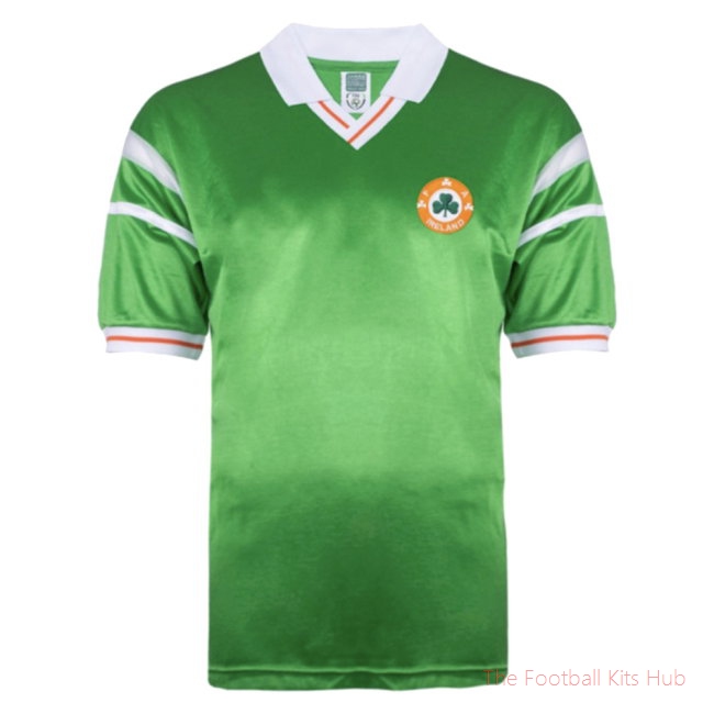 1988 Ireland Home European Championship Shirt