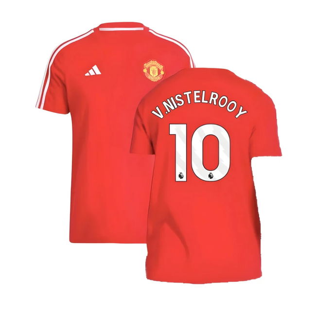 Authentic Design Football Man Utd Dna Tee Red V Nistelrooy #10 202...