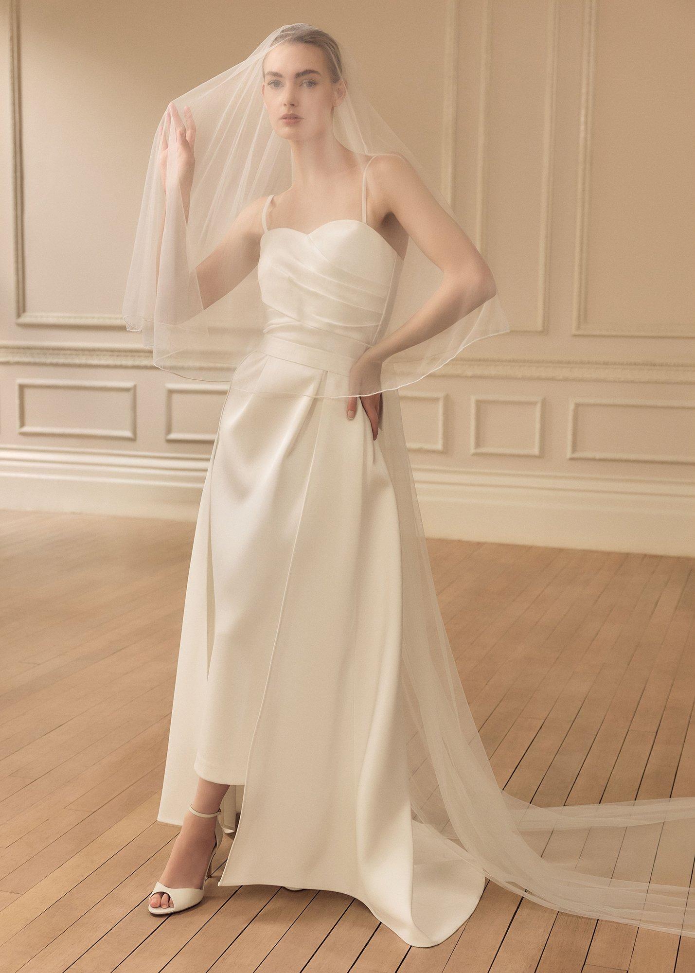 Meredith Satin Wedding Dress