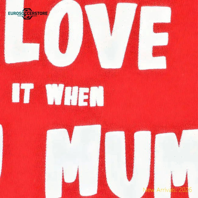 Kids I Love It When Mum - Red/White Ringer