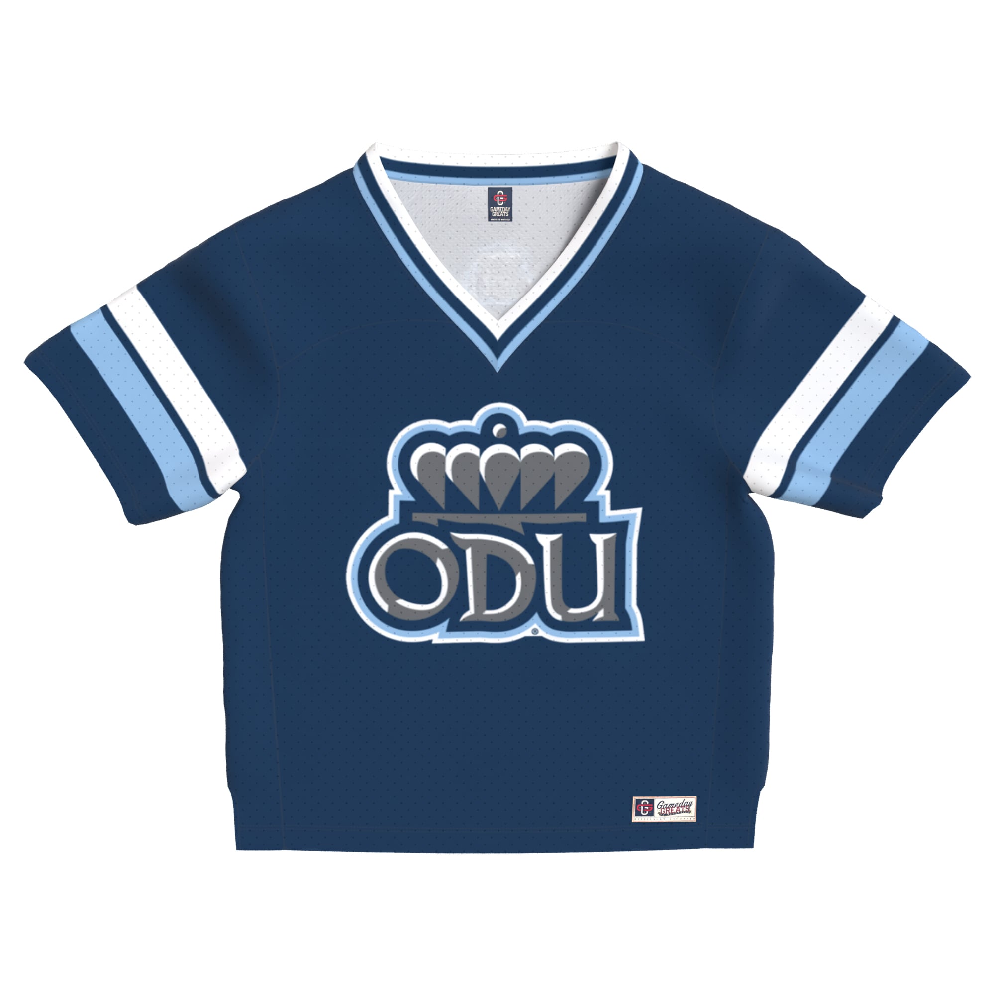 Toddler Blue Old Dominion Monarchs Lightweight Collegiate Football Fashion Jersey