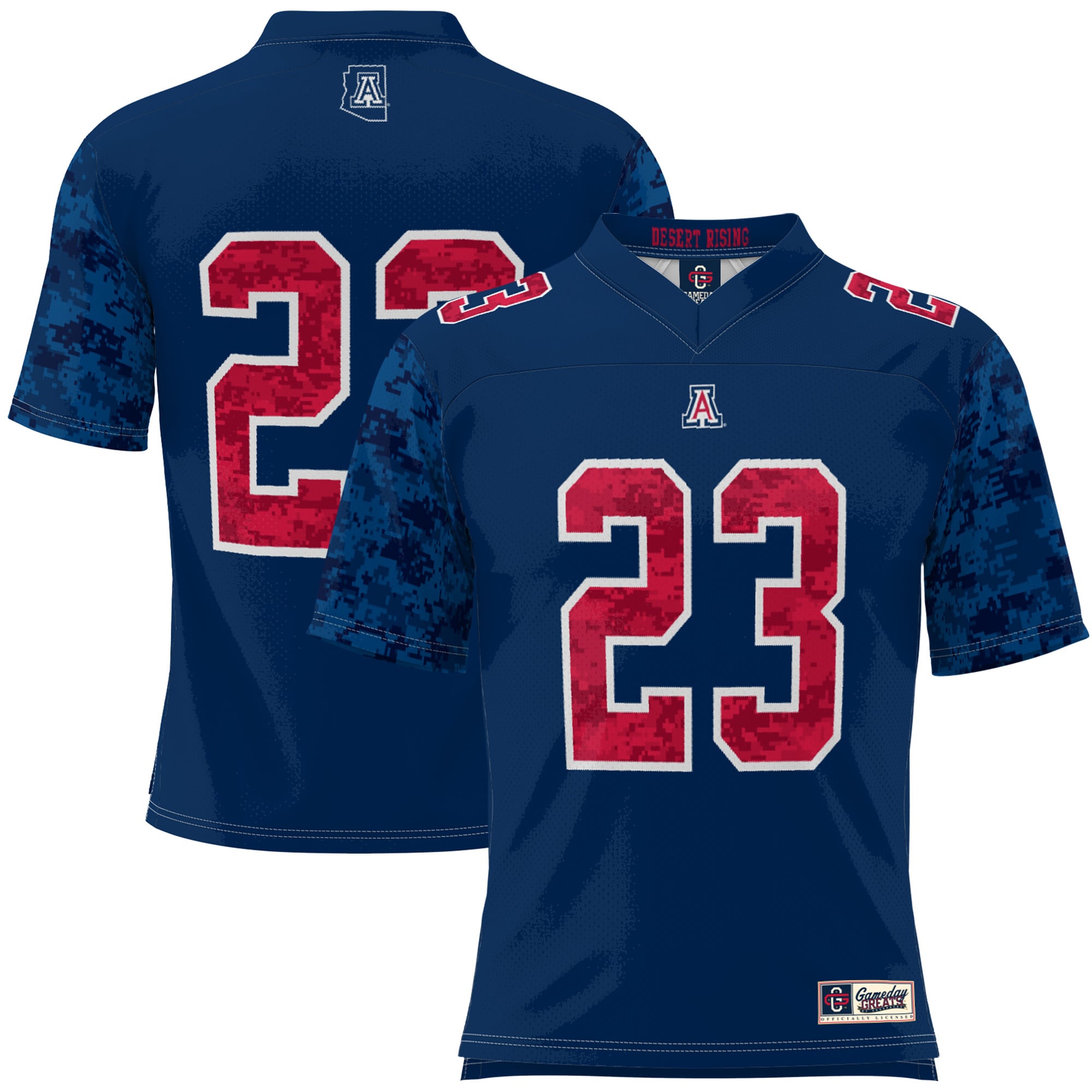 [Youth] Arizona Wildcats #23 Football Jersey - Navy | Stadium Series 26/27 Season