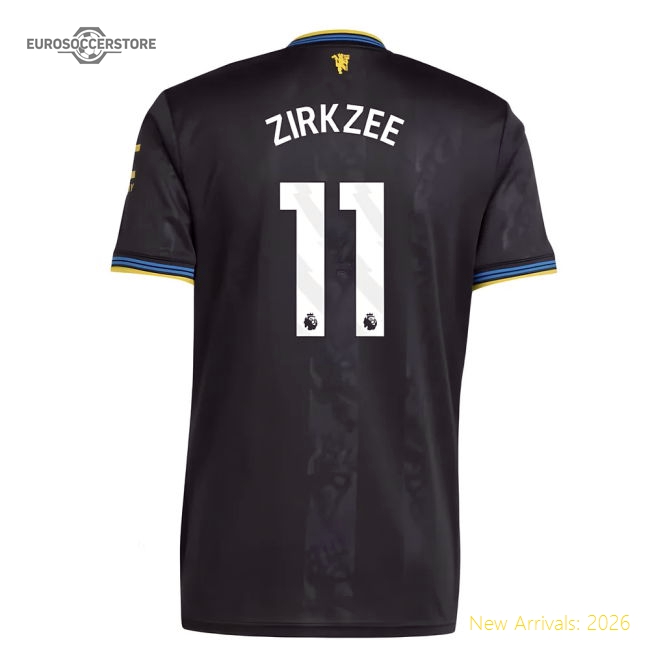 2025-2026 Manchester United Third Shirt (zirkzee 11) - Cost-effective