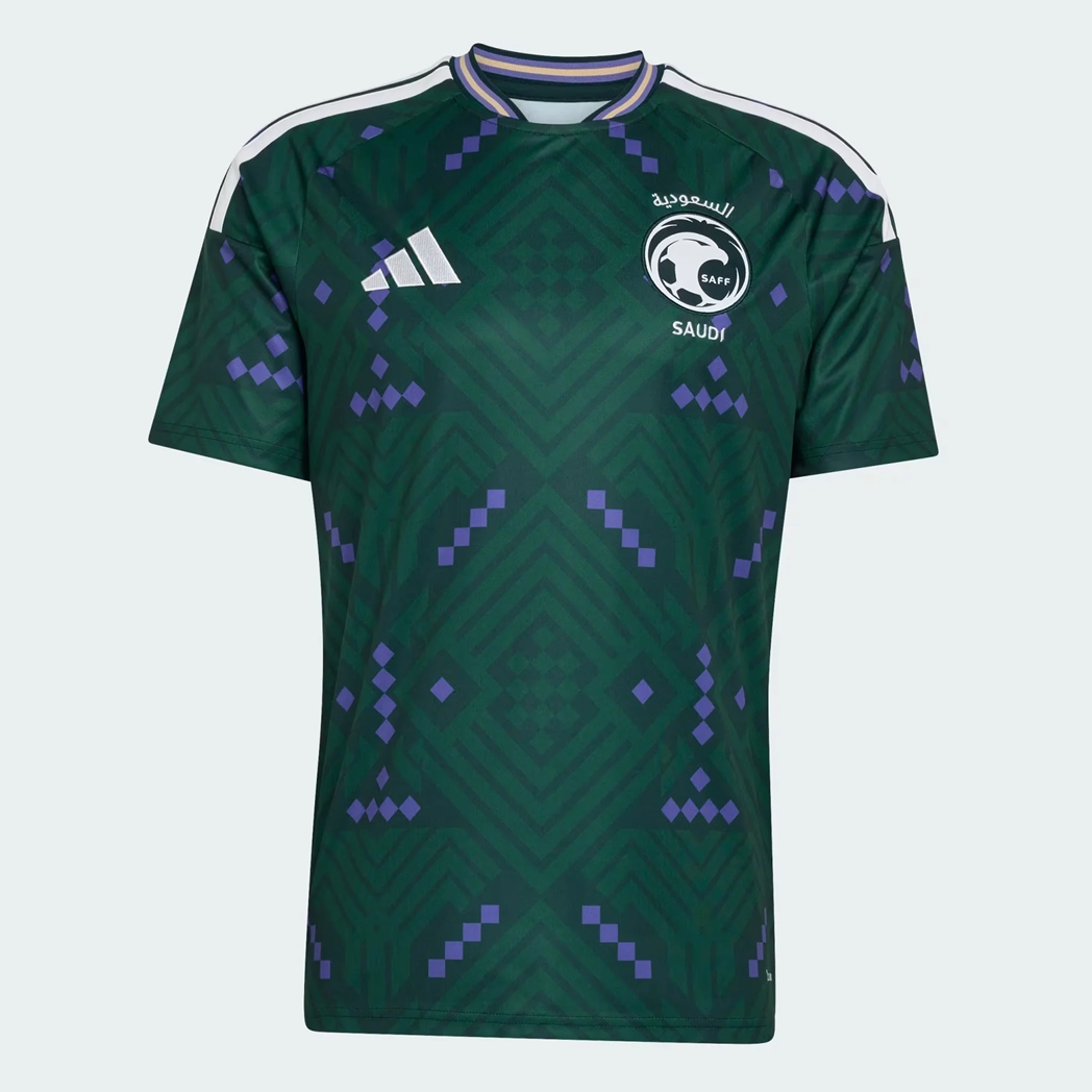 Saudi Arabia 2026 Home Jersey | Men's Green Falcons Saudi Football Shirt