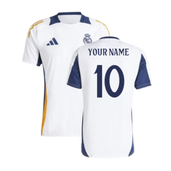 2024-2025 RM Football Shirt (White) Quick Dry UV Protection