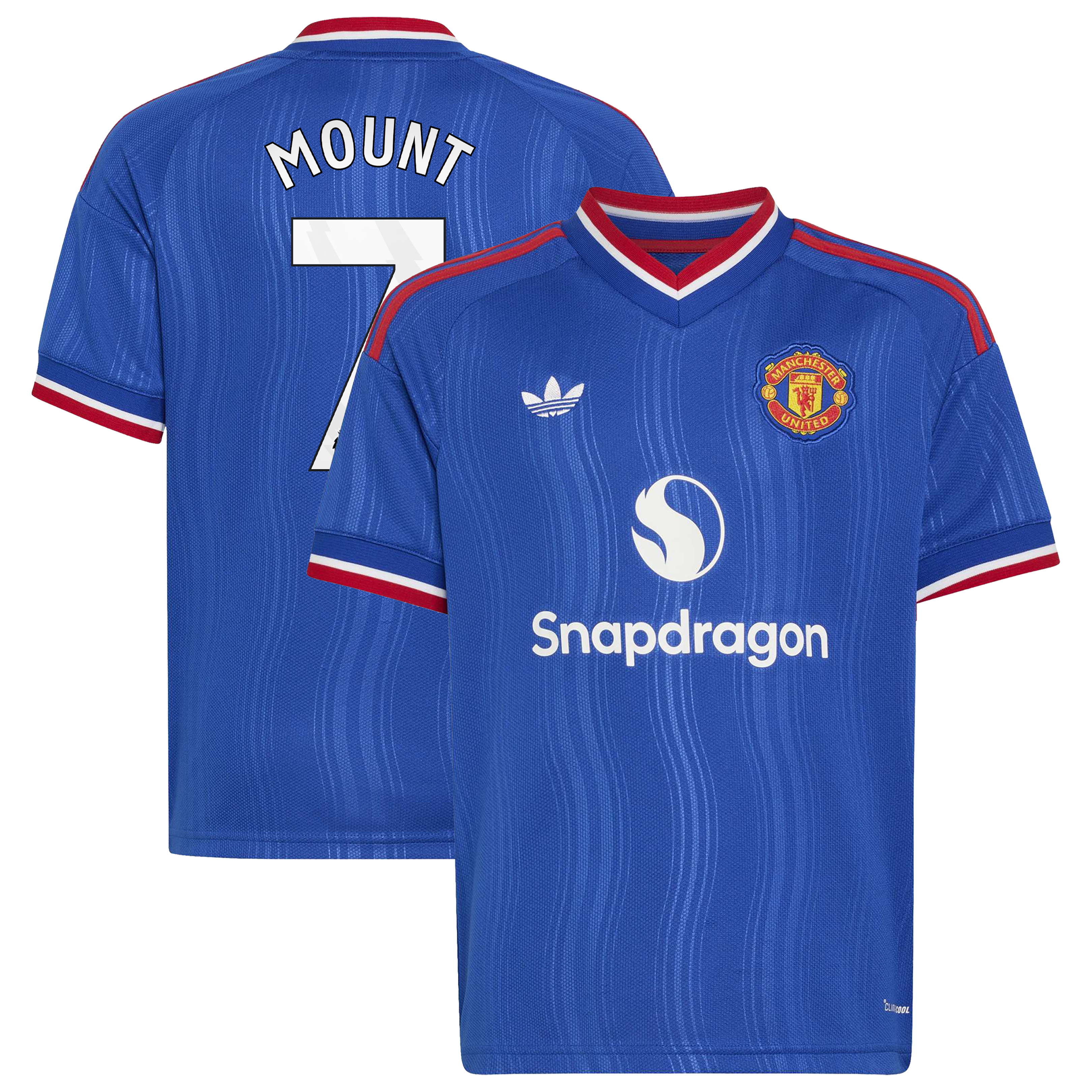 [SJH] Mason Mount Manchester United Youth 2026/27 Away Replica Jersey - Royal
