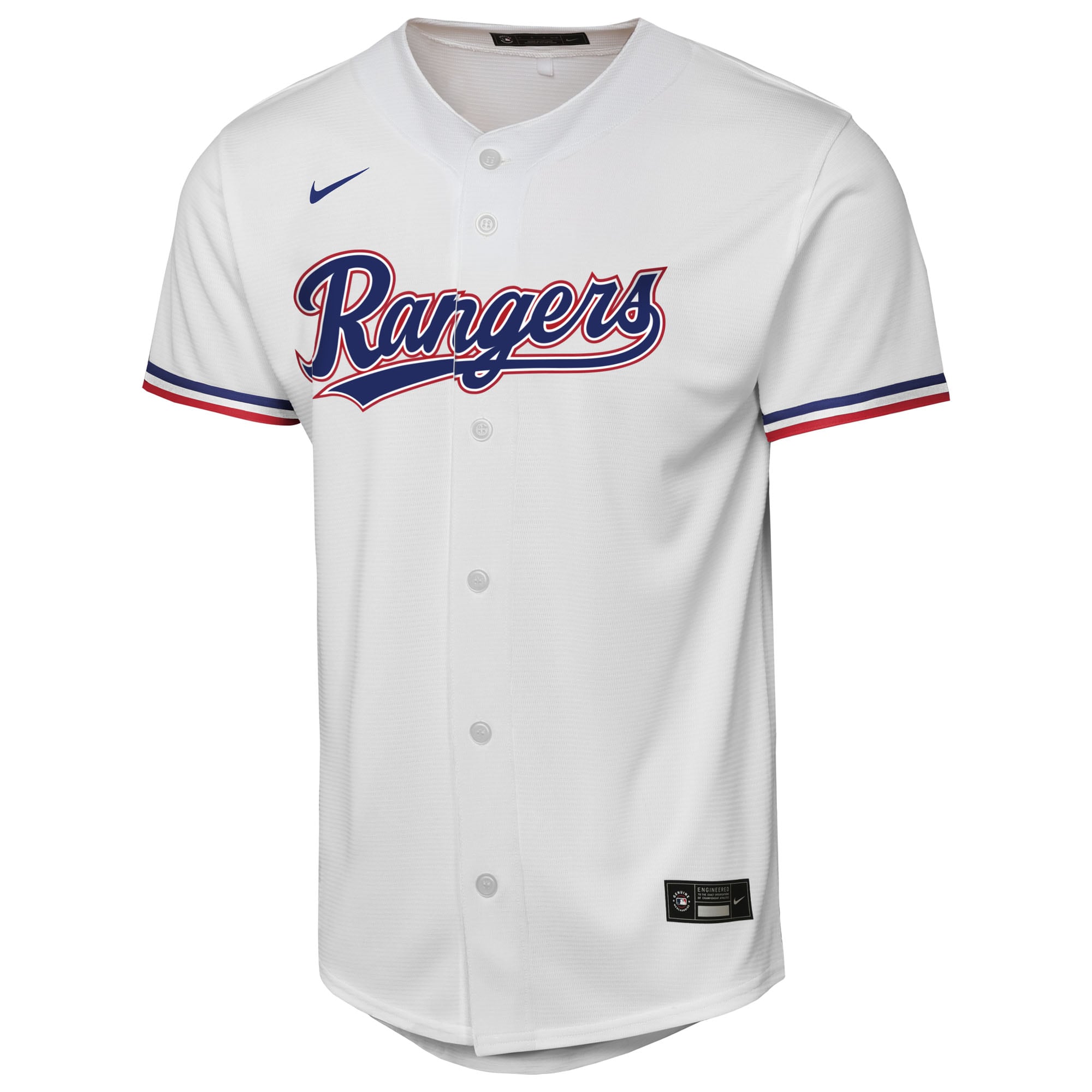 [JED] Texas Rangers Youth Home Replica Jersey - White