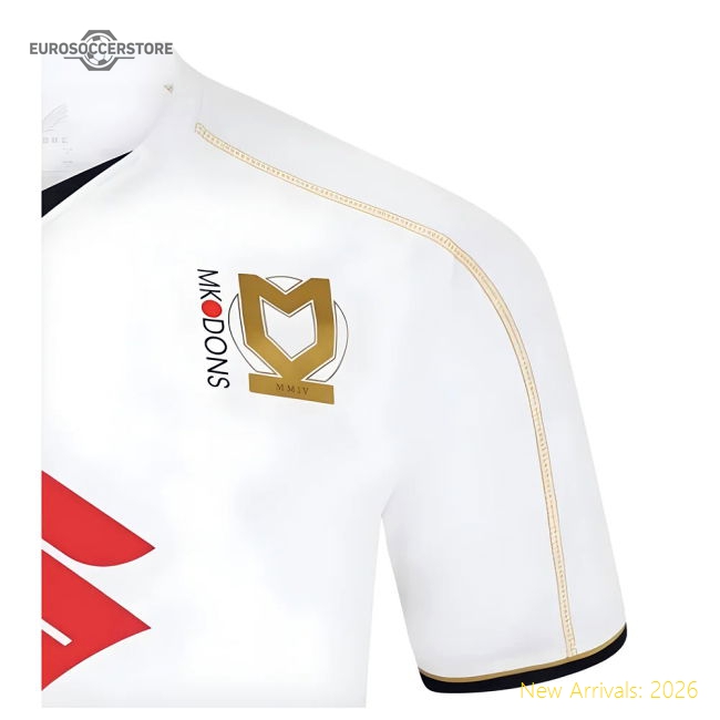 Premium-grade 2024-2025 Mk Dons Home Shirt - Affordable