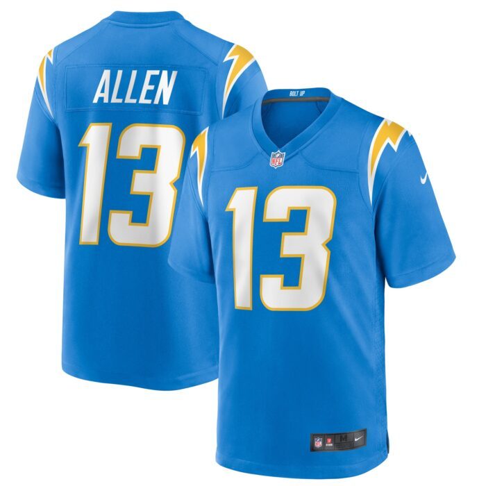 None Men's Los Angeles Chargers Energetic Replica Jersey Football Ap