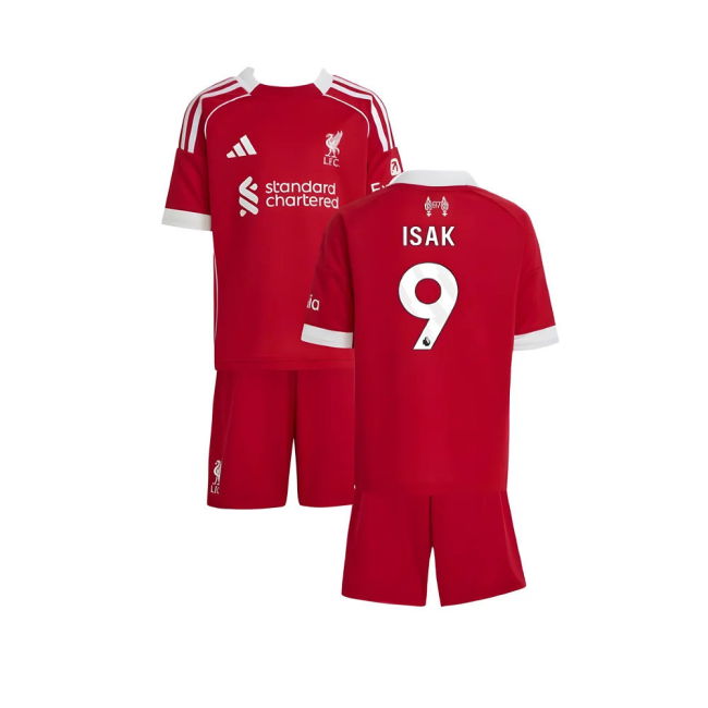 2025-2026 Liverpool Kit (Isak 9) (Isak 9) | Budget Friendly
