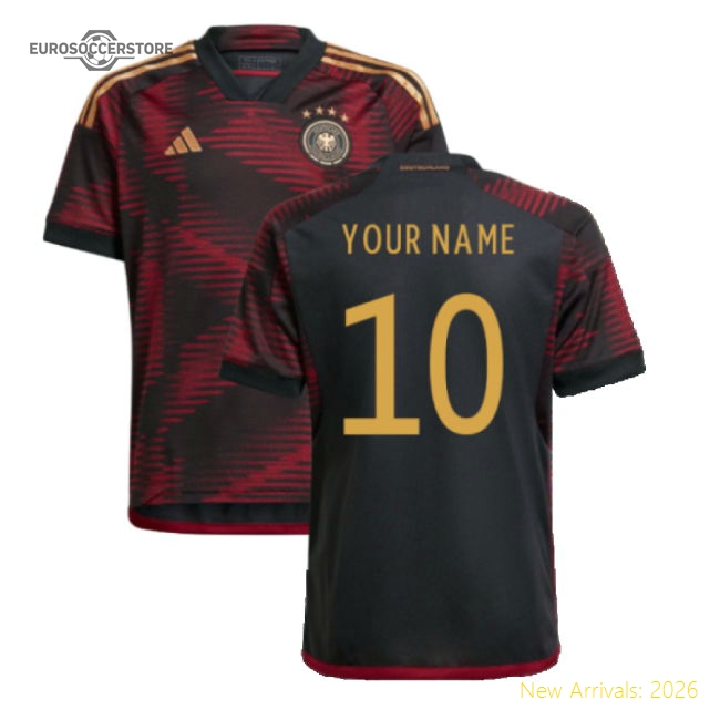 Professional Germany 2022-2023 Away Short Sleeve Shirt Slim Warmth
