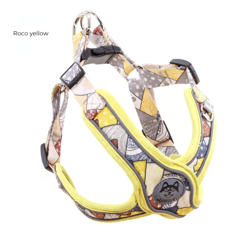 Adjustable Harness And Leash Set For Frenchie Pups | Breed-optimized