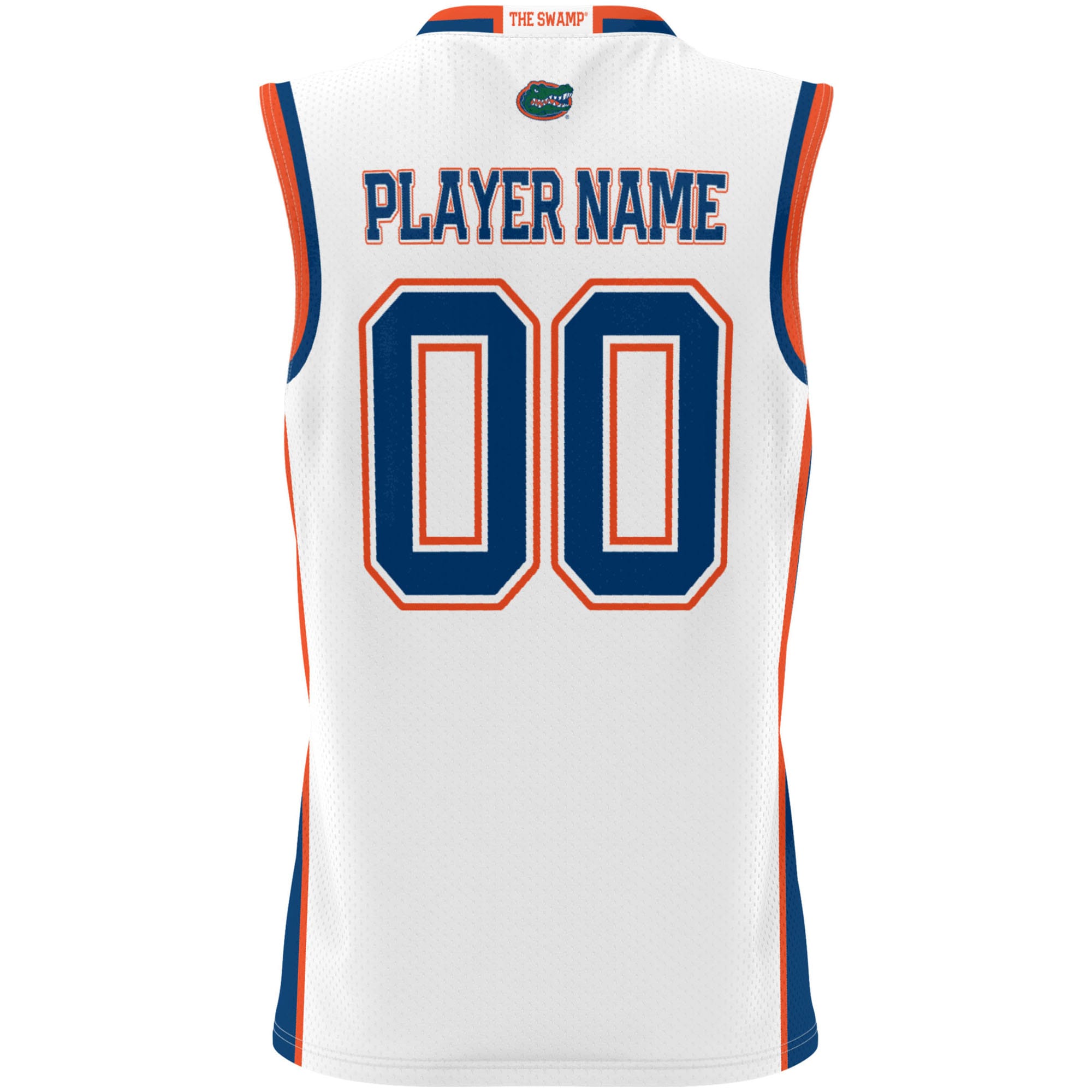 [NJP] Florida Gators GameDay Greats Youth NIL Pick-A-Player Lightweight Men's Basketball Jersey - White