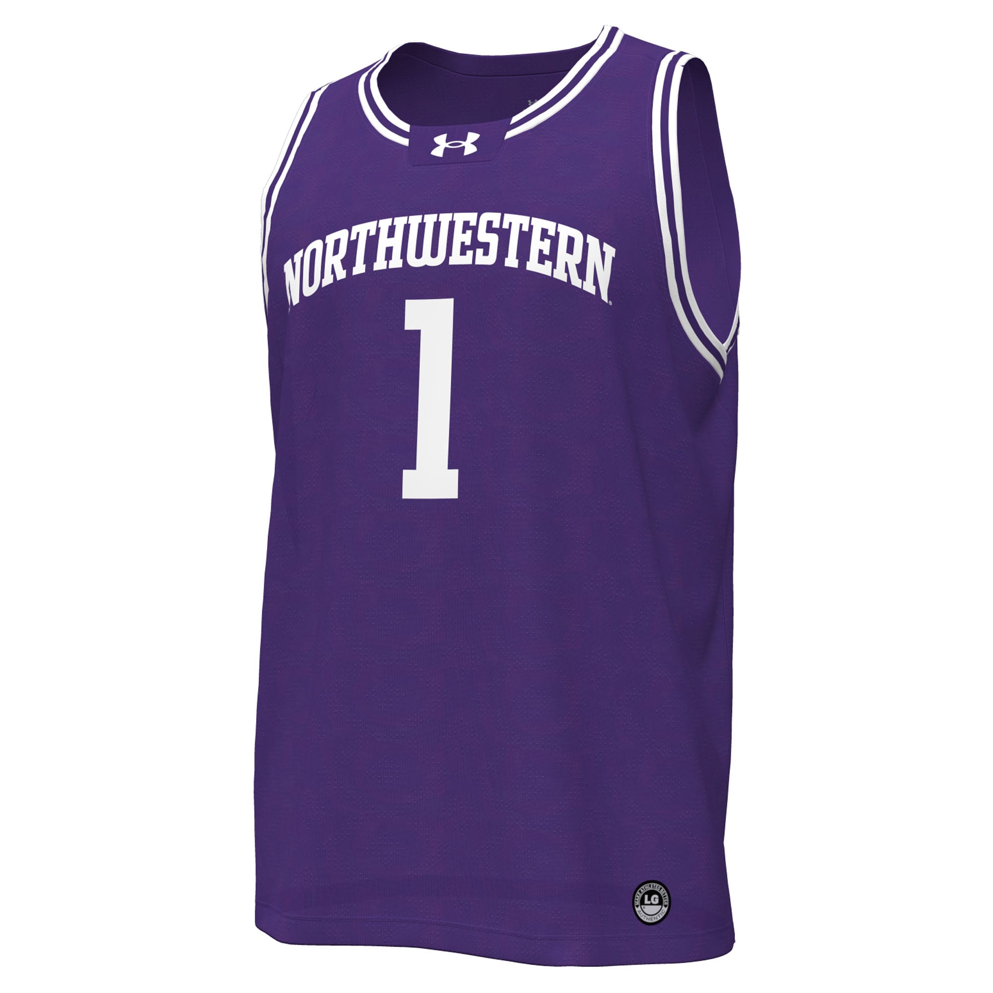 [DDG] Northwestern Wildcats Replica Basketball Jersey - Purple