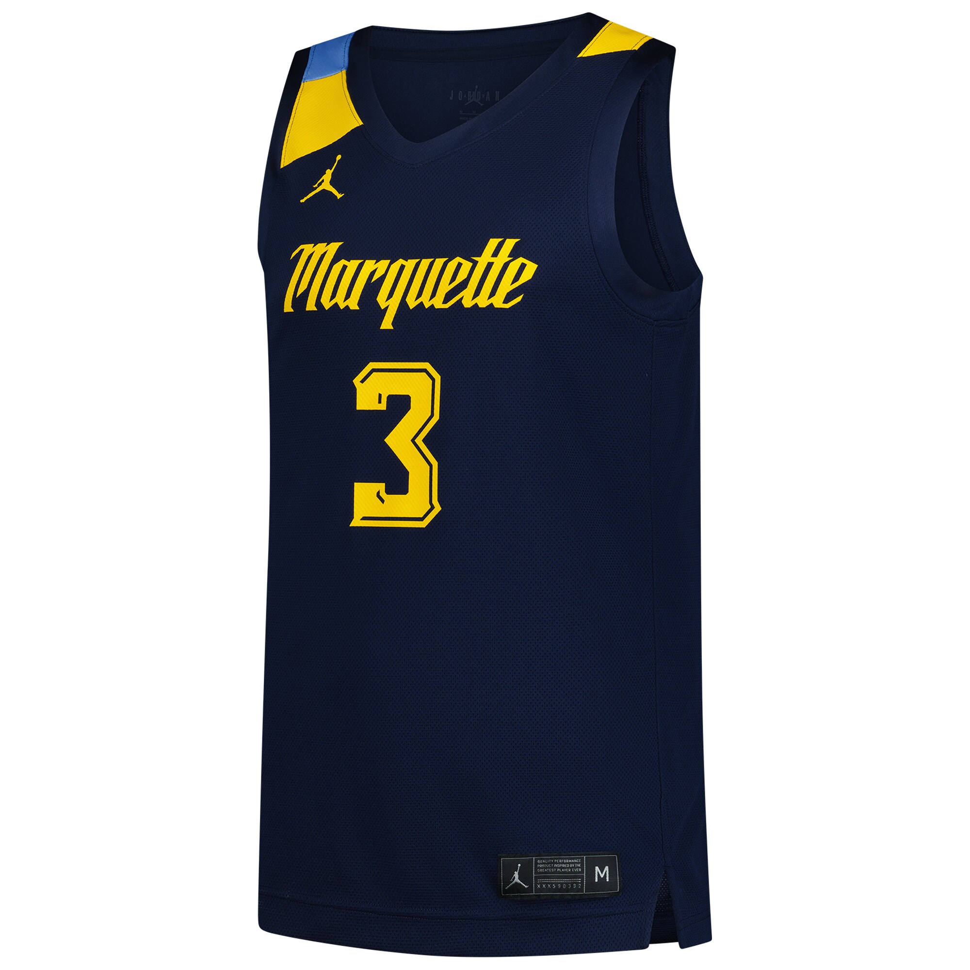 [DDG] Marquette Golden Eagles Replica Basketball Jersey - Navy