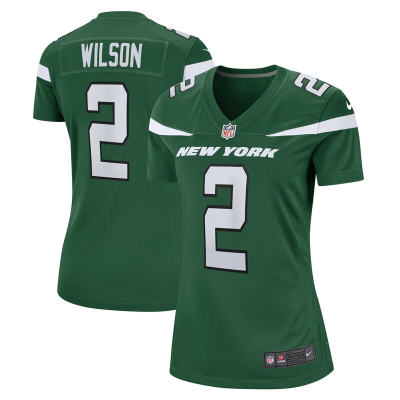 None Zach Wilson NY Jets Sleek Genuine Jersey for NFL Fans