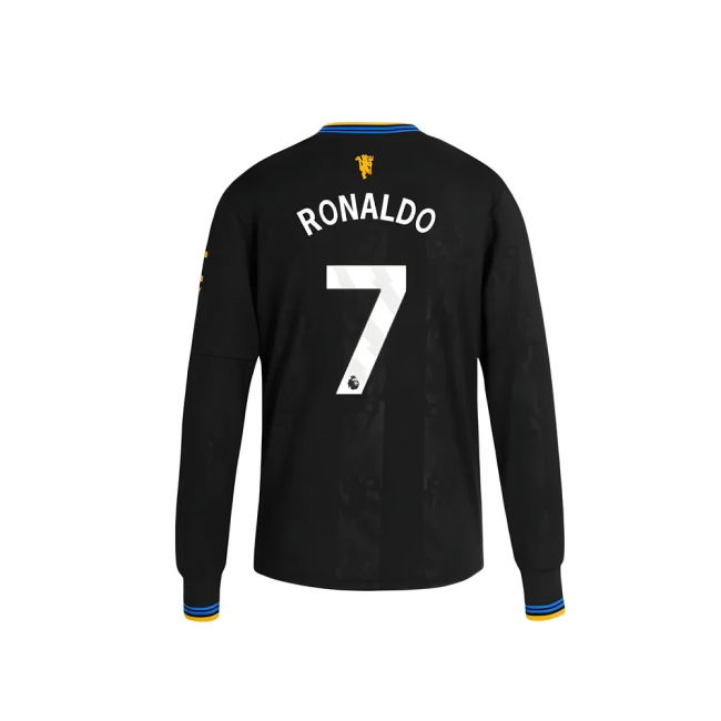 2025-2026 Man Utd Long Sleeve Third Jersey (Kids) (Ronaldo 7)
