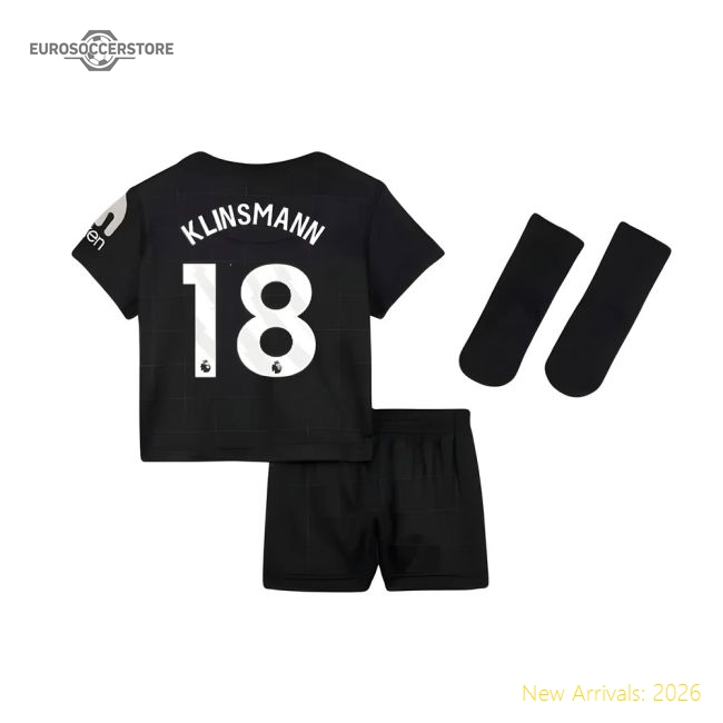 Premium 2025-2026 Tottenham Away Baby Kit (klinsmann 18) - Premium