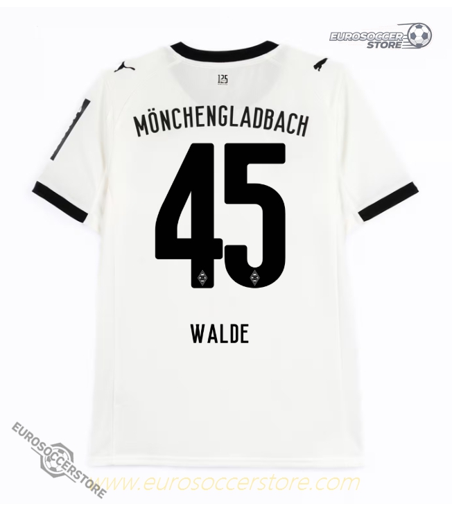 Borussia Monchengladbach 25-26 Home WALDE 45 Jersey