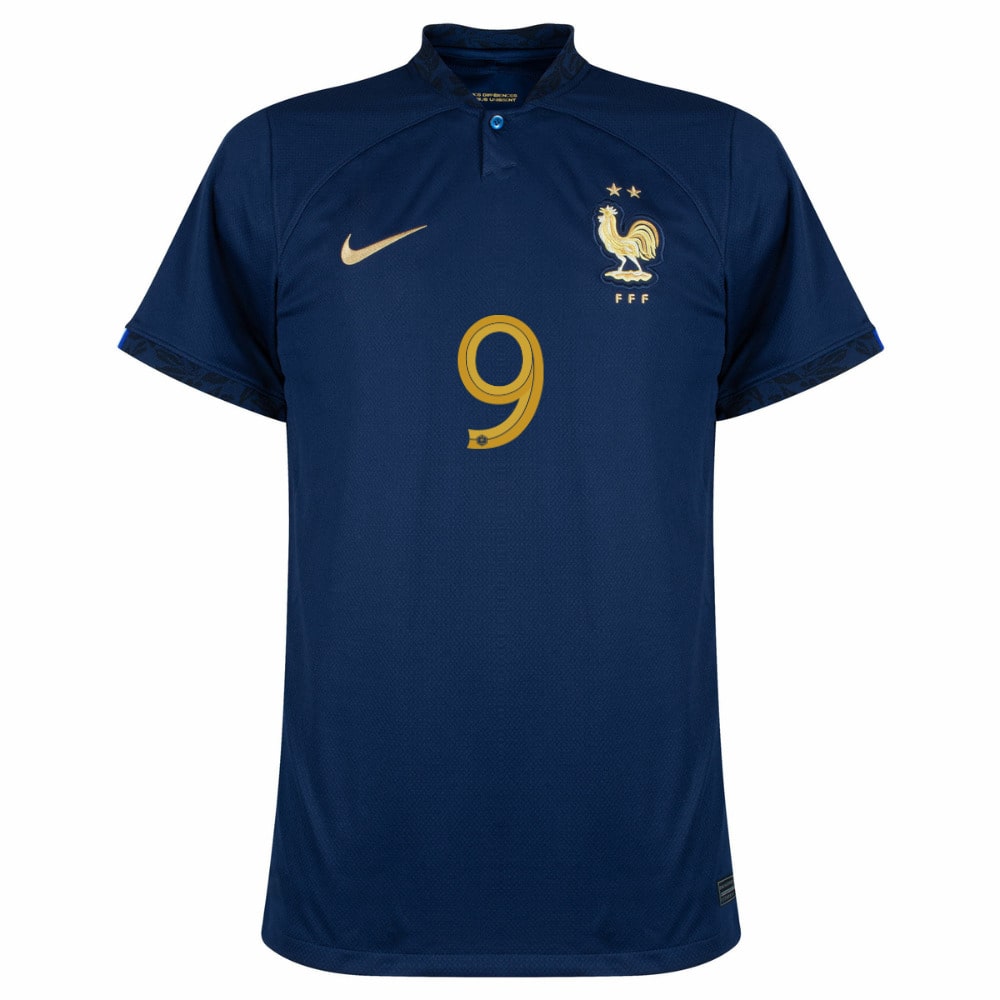 GIROUD 2022 WORLD CUP FRENCH TEAM HOME JERSEY