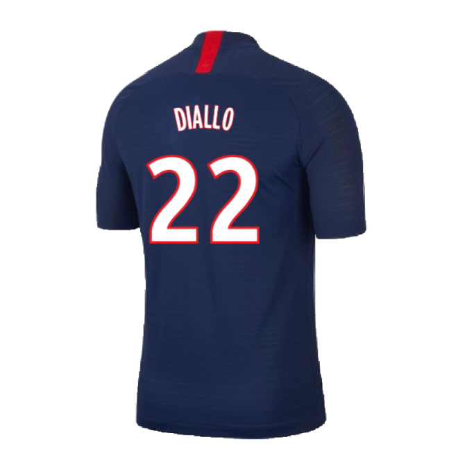 Licensed Copy PSG Home Fan Shirt for Adults (Diallo 22)