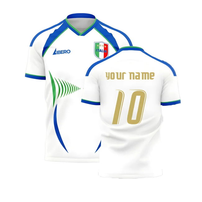 Italy 2006 Style Away Concept Shirt (Libero) (Your Name)