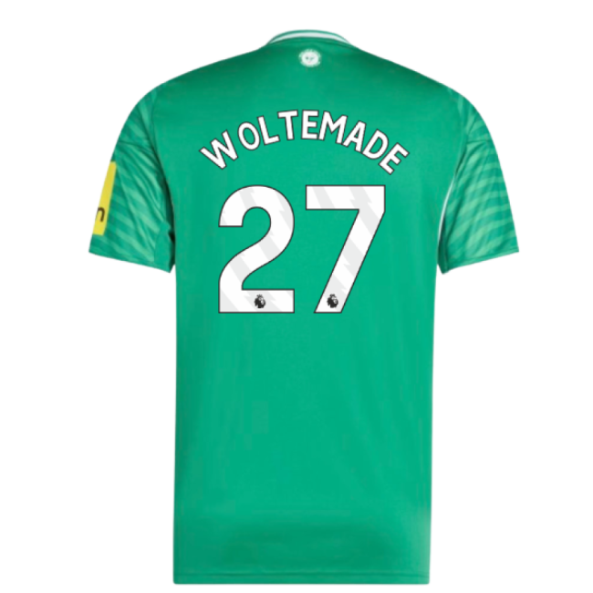 Official Newcastle Newcastle Away Shirt Woltemade #27 Professional...