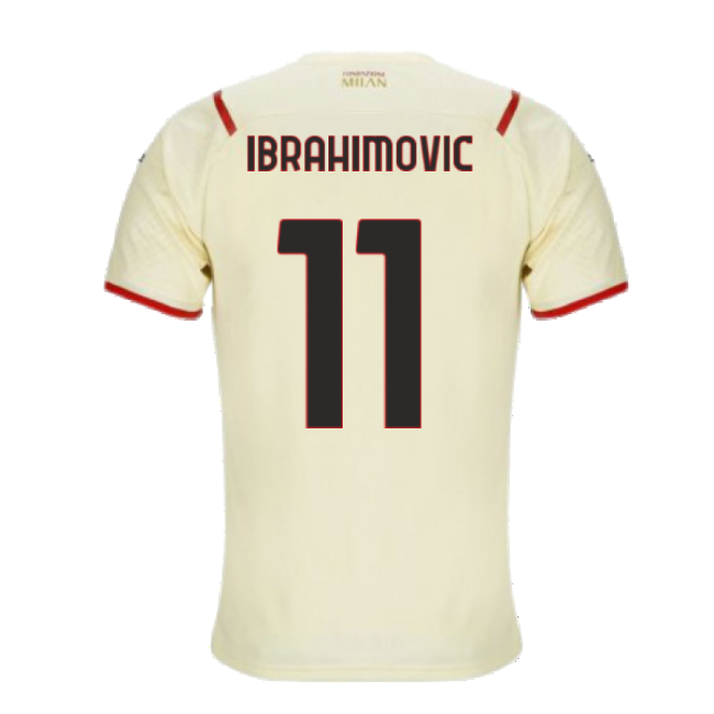 Authentic Design Acm Ac Milan Away Shirt Ibrahimovic #11 Modern St...