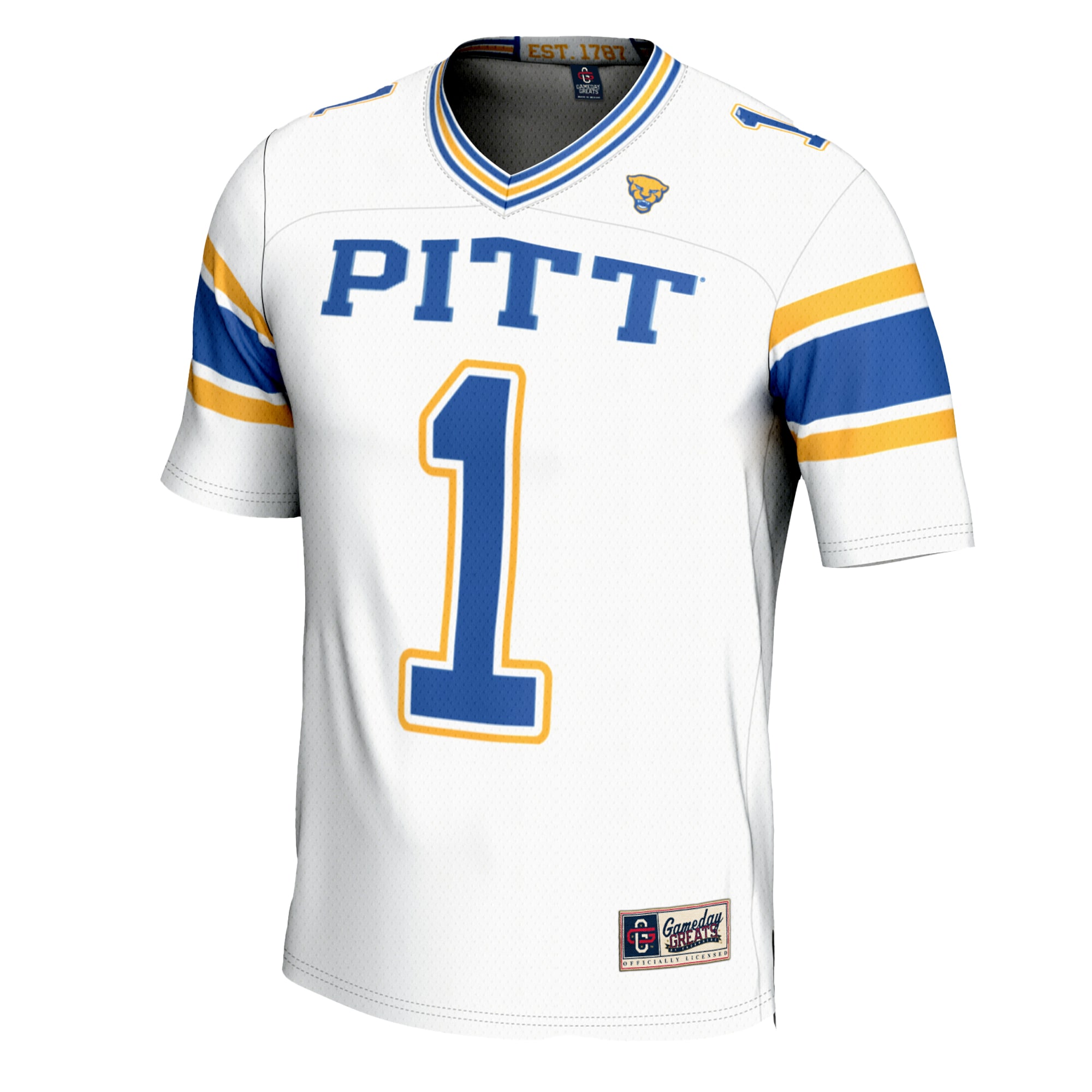 #1 Pitt Panthers GameDay Greats 2026 Season Football Jersey - Cardinal