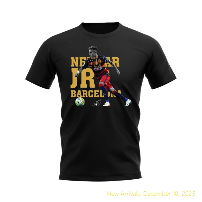 Official Barcelona Tee - Spanish Football - Durable Fabric