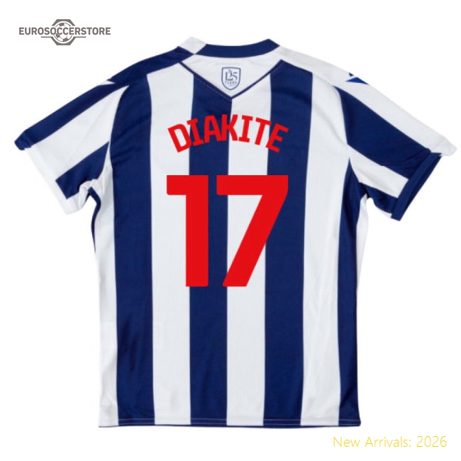 2025-2026 West Brom WBA Home Shirt - Kids (Diakite 17)