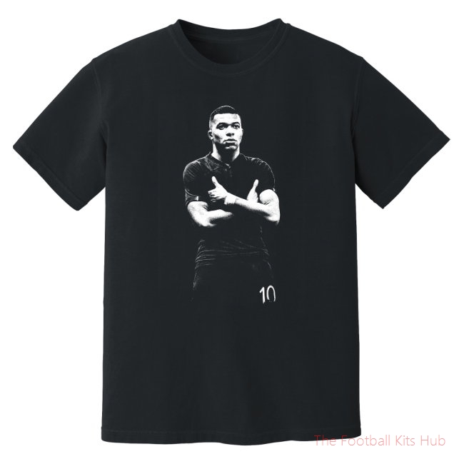 Mbappe France Phantom Graphic Tee - Black Alt