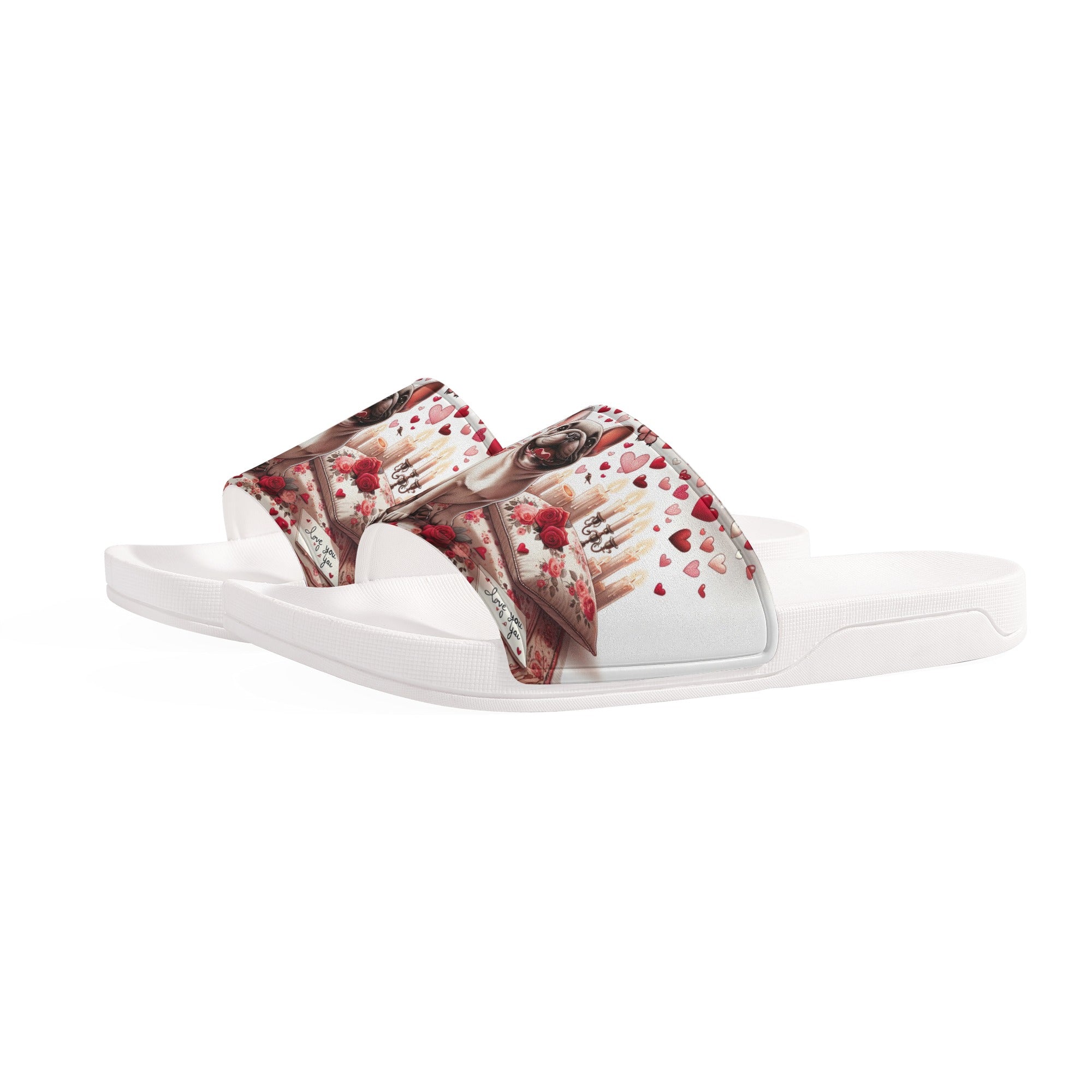 Comfy Frenchie Lover Dixie - Premium Sandals Indoor Comfort