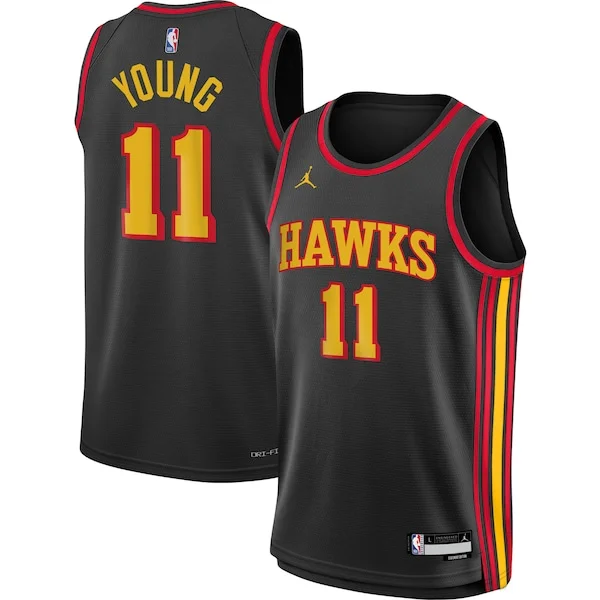 Trae Young ATL Championship Swingman Jersey - Great Deal