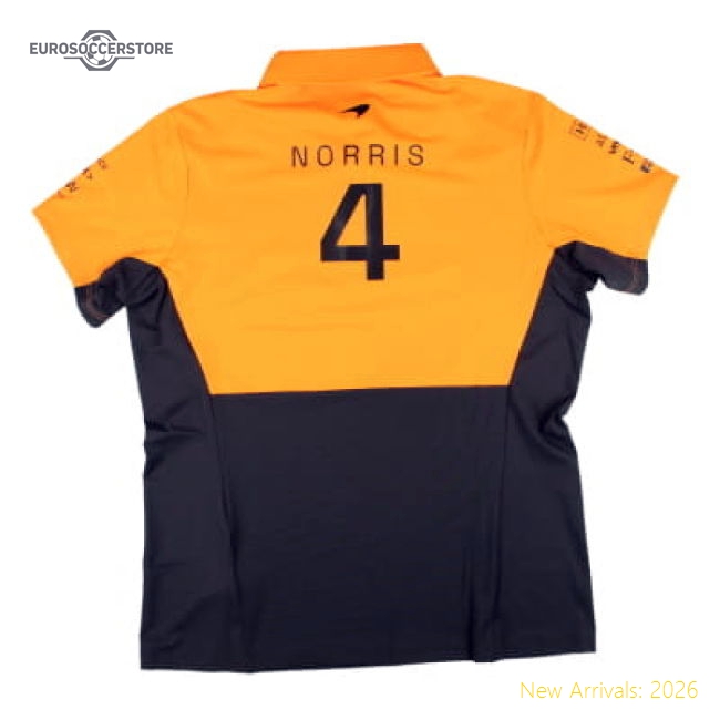 2024 McLaren Lando Norris Polo Shirt (Autumn Glory) - Womens