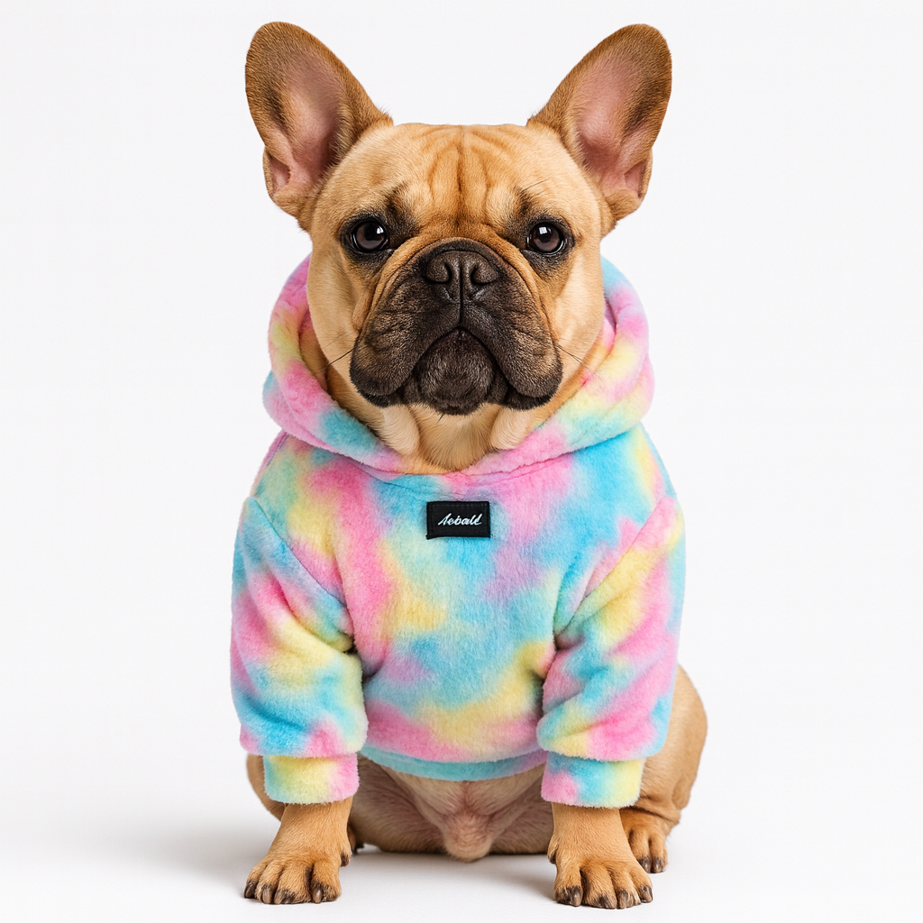 Lifestyle-Driven Zestara Frenchie Human Matching Hoodie – Plush Fleec...