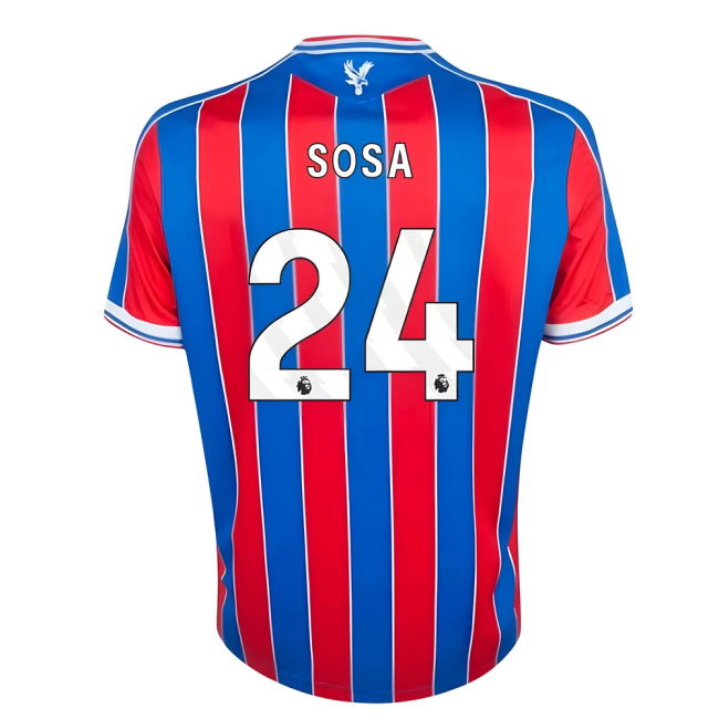Official Licensed Crystal Palace Crystal Palace Home Shirt Sosa #2...