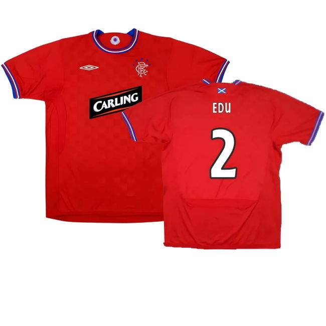 Official 2025-2026 Rangers Away Away (very Good With Limited Edition