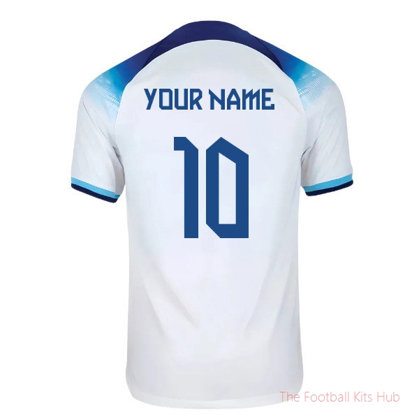 England National Team 2022 2023 Home Shirt (Your Name)