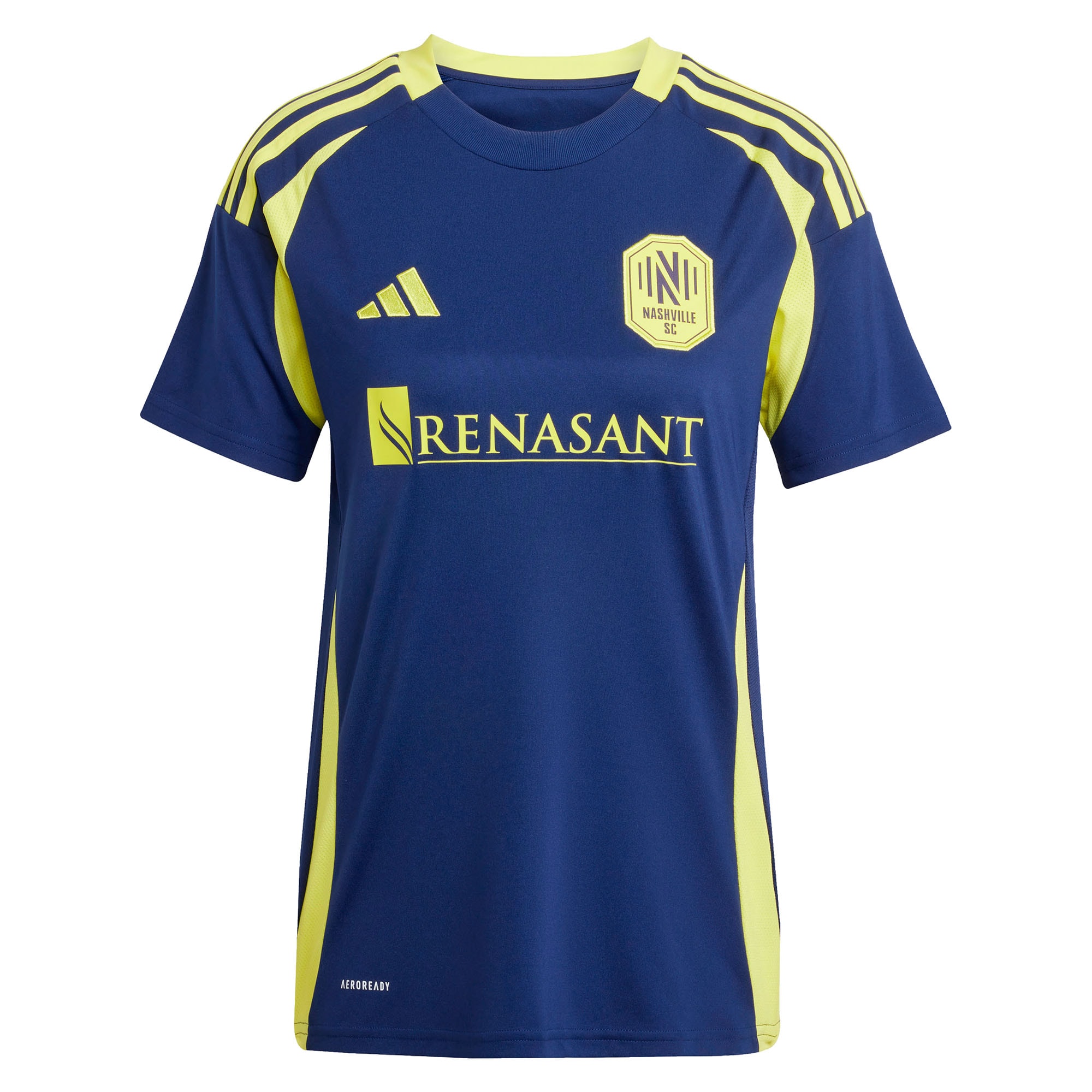 [SJH] Jacob Shaffelburg Nashville SC Women's 2025 The Heart of Nashville Kit Replica Player Jersey - Navy