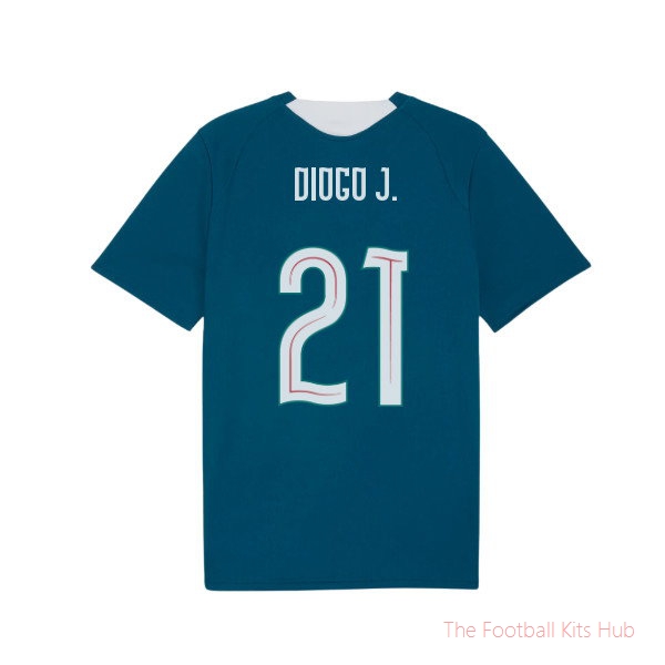 [LK] 2026/27 Portugal Training Jersey (Ocean Tropic) (Diogo J. 21)