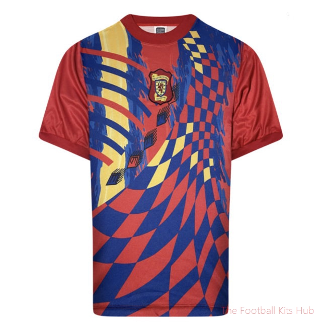 Supporters Elite Scotland Away 1996 Goalkeeper Shirt (Your Name)