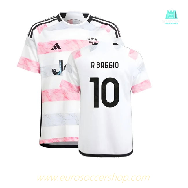2023-2024 Juventus Away Shirt (Kids) (R BAGGIO 10)