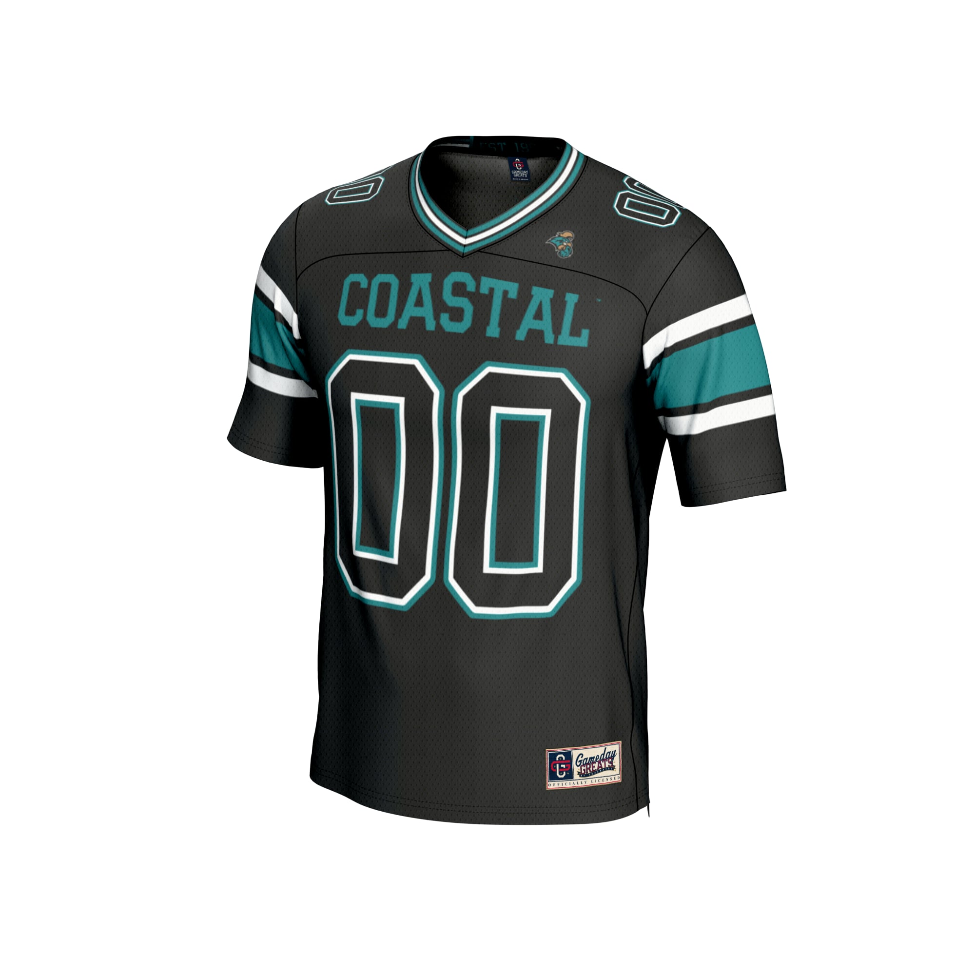 Coastal Carolina Chanticleers GameDay Greats Youth NIL Lightweight Collegiate Football Fashion Jersey - Black