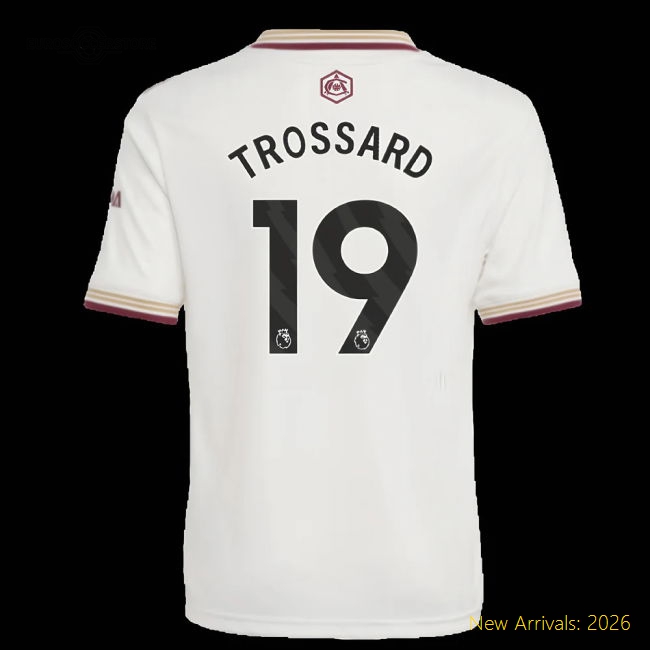 Arsenal Trossard Soft Kids Jersey Aeroready Machine-washable