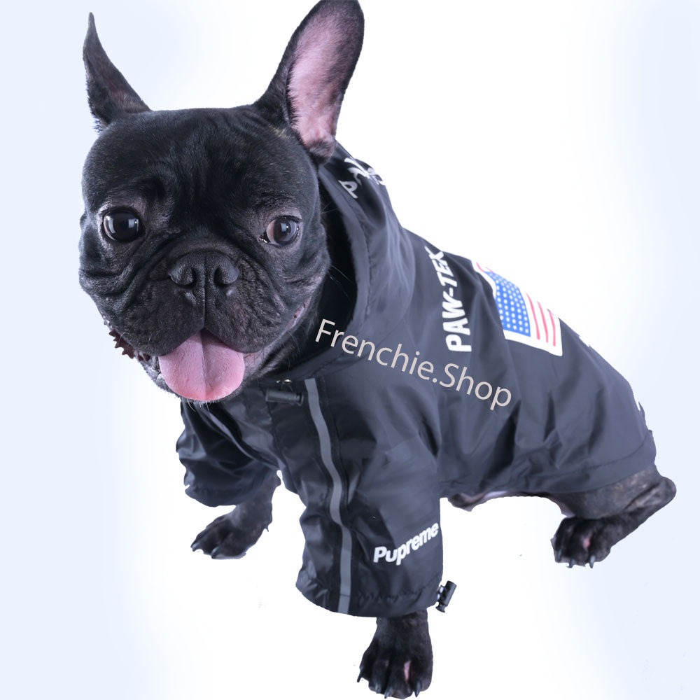 Stylishpaw - Comfortable Raincoat [black Edition] Dog Supplies
