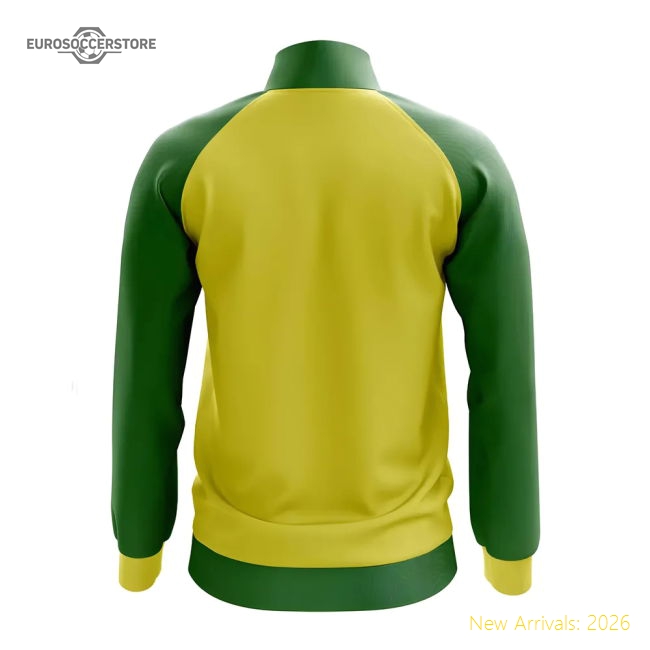 Teranga Lions Concept Football Track Jacket (yellow) - Fan Collection