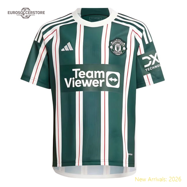 High-quality Man Utd Kids Jersey 2023-2024 Performance Fabric